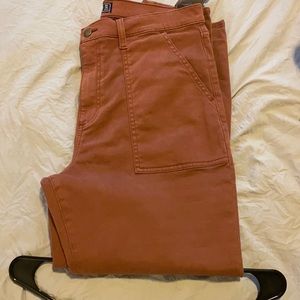 Rust orange Abercrombie & Fitch pants